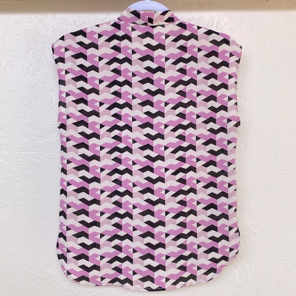 NWOT Bar III Tie Knot Blouse - Picture 4 of 6